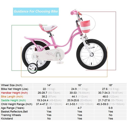 Kid's Bike ROYALBABY Litte Swan