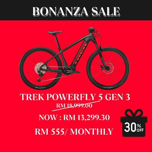 Bonanza Sale! eMTB 29" TREK Powerfly 5 Gen 3