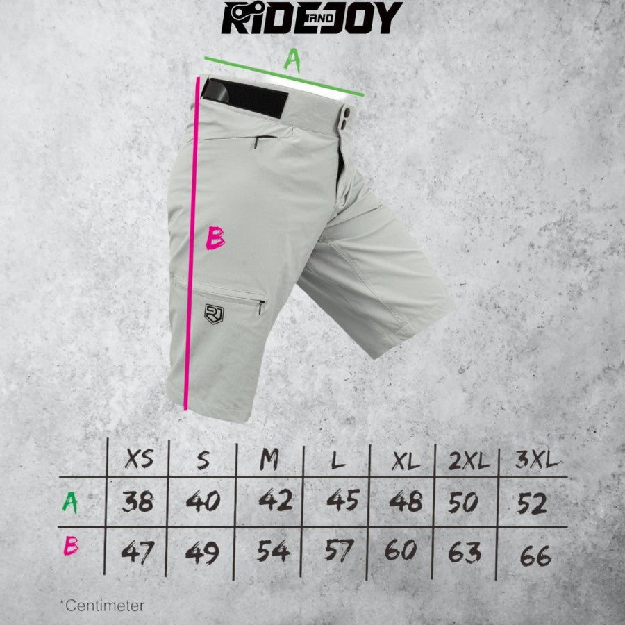 Trousers MTB RIDE AND JOY Stretch Shorts