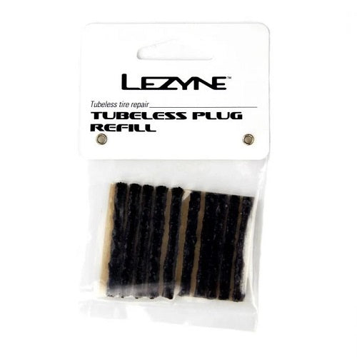 Tubeless Plug LEZYNE Refill 10 pieces Black